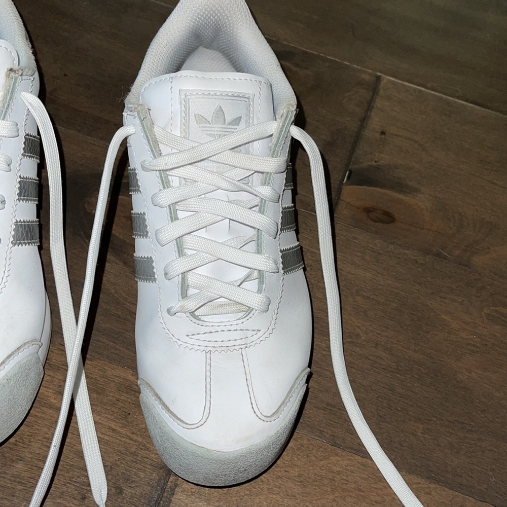 adidas gazelle silver green womens adidas Men's Samoa Tennis Shoes JQ0045 9.5 main image 0